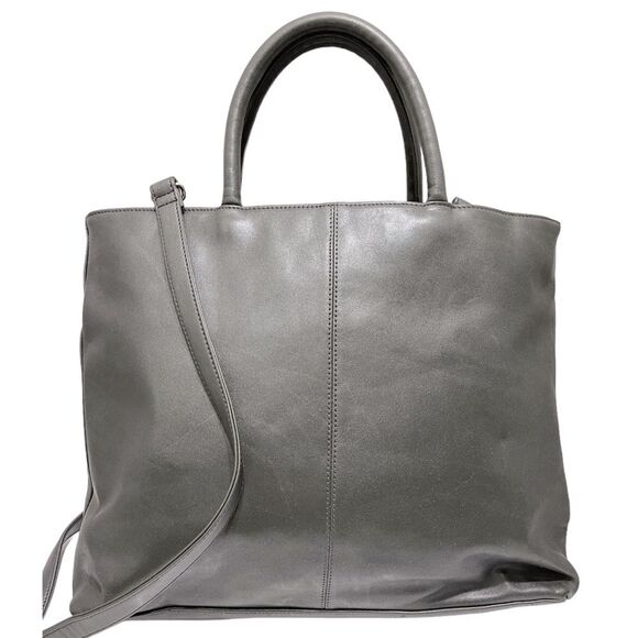 Liz Claiborne Leather Tote Shoulder Bag - Picture 2 of 10